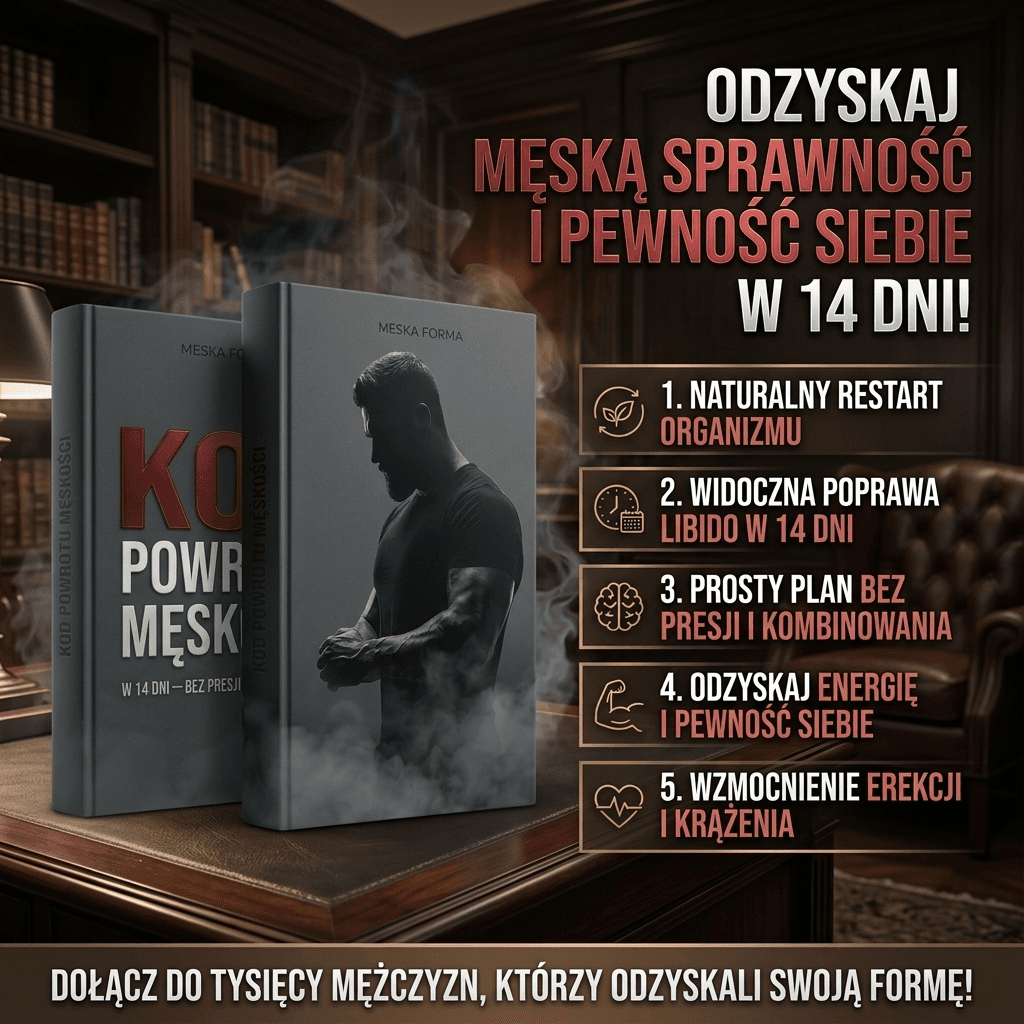 Kod Powrotu Męskości – 14-dniowy plan na stabilną erekcję (E-Book)
