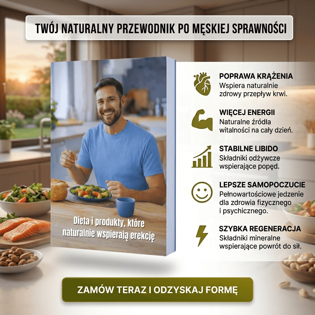 Dieta i produkty, które naturalnie wspierają erekcję